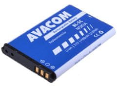 Avacom Baterija za Nokia 6230, N70 (nadomestna BL-5C) Li-ion 3,7V 1100mAh - neoriginalna