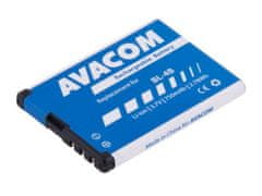 Avacom Baterija za mobilni telefon Nokia 6111 Li-Ion 3,7V 750mAh (nadomestna baterija BL-4B)