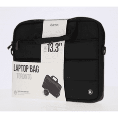 Hama torba za prenosni računalnik Toronto, 13,3", črna