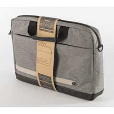 Hama Terra, torba za prenosni računalnik, 15,6" (40 cm), recikliran poliester, siva