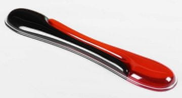 Kensington Kensingtonova gelska podloga za zapestje za tipkovnico Duo - črno-rdeča