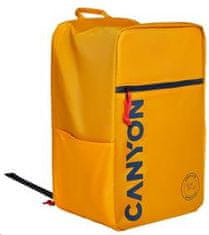 Canyon CSZ-02 nahrbtnik za 15,6" prenosni računalnik, 20x25x40cm, 20L, ročna prtljaga, rumena