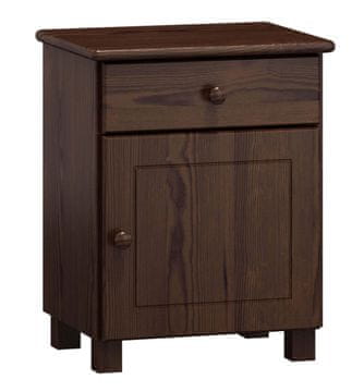 eoshop Nočna omarica MEGA (barva lesa: oreh)