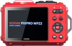 Kodak WPZ2 digitalni fotoaparat, rdeč