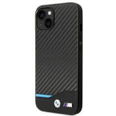 Bmw ovitek bmhcp14s22nbck iphone 14 6.1; črn/črn leather carbon