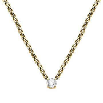 Morellato Originalna kristalno pozlačena ogrlica Poetica SAUZ30