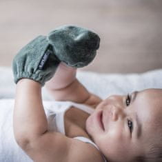 KipKep otroške rokavice proti praskam MITTENS Calming Green