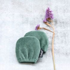 KipKep otroške rokavice proti praskam MITTENS Calming Green