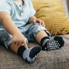 KipKep otroške nogavice Stay-on-Socks ANTISLIP 12-18m 1pár Black