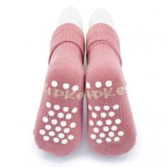 KipKep Otroške nogavice Stay-on-Socks ANTISLIP 12-18m 1 par Dusty Clay
