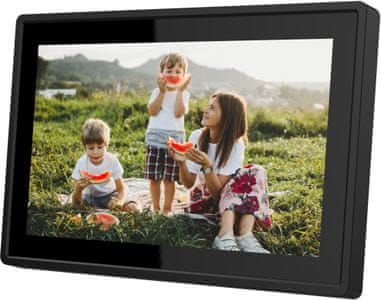 digitalni foto okvir sencor sdf 1092 wifi tehnologija zvočnik video foto pomnilniška kartica notranji pomnilnik 4,6 gb