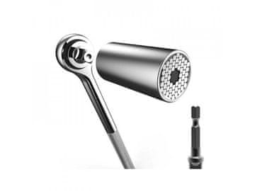 Alum online Garnitura raglje + univerzalni nasadni ključ - matica za privijanje vijakov in matic