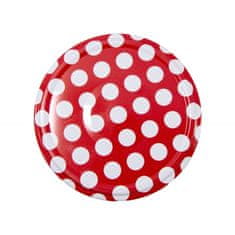 Tragar Pokrovček ¤66mm Twist 10pcs RSB ročaj PUNTIT rdeča