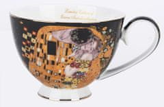 ZAKLADNICA DOBRIH I. Porcelan-komplet za kavo-dekor Klimt Poljub