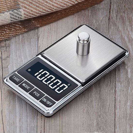 Northix Digitalna mini tehtnica, 0,1 - 500 gramov