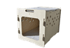 Lesena hiška-transformer za mačke