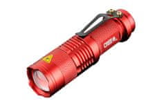 Northix LED svetilka CREE Ultrafire - rdeča 