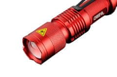 Northix LED svetilka CREE Ultrafire - rdeča 