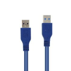 Northix Kabel USB 3.0 - moški na moški - 1,0 meter 
