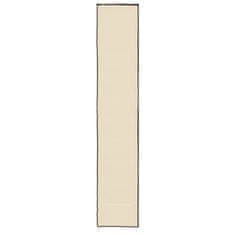 Vidaxl Omarica za čevlje krem 60x30x166 cm blago