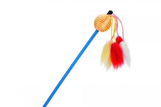 Beeztees dražilnik za mačke ribiška palica 60cm