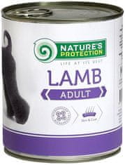 Nature's Protection Dog Cons. Odrasla jagnjetina 800 g