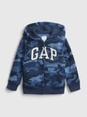 Gap Otroška Pulover logo print hoodie 5YRS
