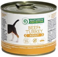 Nature's Protection Dog Cons. Odrasli govedina/turčija 200 g