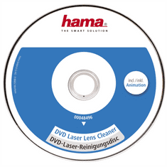 Hama Disk za čiščenje laserskega skenerja DVD Drive (suhi postopek)