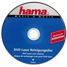 Hama Disk za čiščenje laserskega skenerja DVD Drive (suhi postopek)