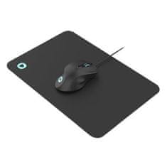 Omega Pisarniška miška PLATINET 3200DPI, s podlogo za miško, črna