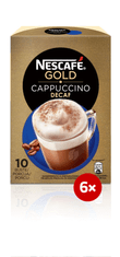 NESCAFÉ Cappuccino Decaf instant kava, 6 x 125 g