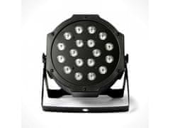 Alum online LED disko DJ luč FLAT PAR LIGHT - 18 RGB LED