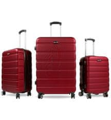Aga Travel Komplet potovalnih kovčkov MR4650 Rdeča