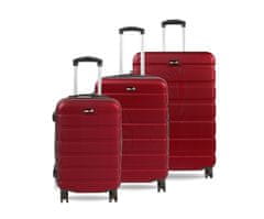 Aga Travel Komplet potovalnih kovčkov MR4650 Rdeča