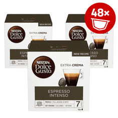 NESCAFÉ Dolce Gusto Espresso Intenso kapsule za kavo (16 kapsul/ 16 napitkov), trojno pakiranje (48 kapsul)