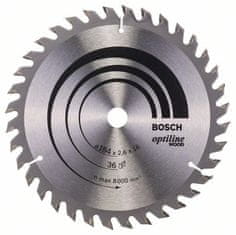 Bosch Krožna žaga-h optiline za les 184*2,6*16/z36