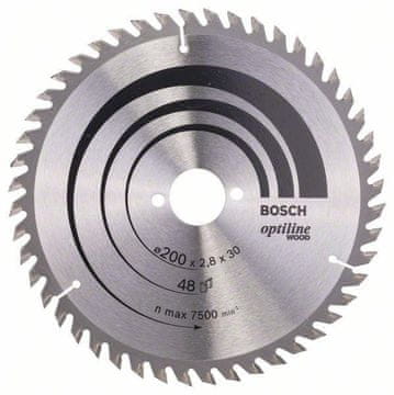 shumee Cirkelsåg-H Optiline trä 200*2,8*30/Z48 - B 2608640620