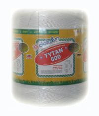 Greatstore Kmetijska vrv 500m/kg polipropilen bela titan