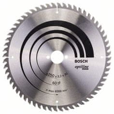 Bosch Krožna žaga-h optiline za les 250*3,2*30/z60