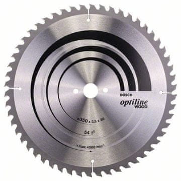 shumee Cirkelsåg-T Optiline trä 350*3,5*30/Z54 - B 2608640674