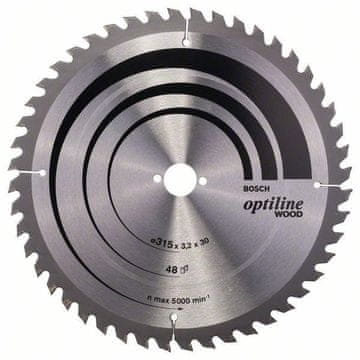 shumee Cirkelsåg-T Optiline trä 315*3,2*30/Z48 - B 2608640673