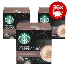 Starbucks Cappuccino by NESCAFÉ Dolce Gusto, kapsule za kavo (36 kapsul / 18 napitkov)