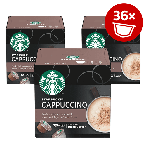 Starbucks Cappucino kavne kapsule, 120 g, 3/1