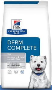Hill's Derm Complete Mini suha hrana za pse, 1 kg | mimovrste=)