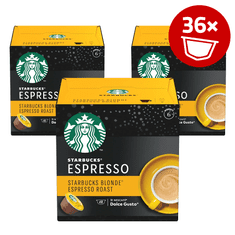 Starbucks BLONDE Espresso Roast by NESCAFÉ Dolce Gusto Blonde Roast kapsule za kavo (36 kapsul / 36 napitkov)