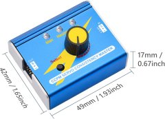 YUNIQUE GREEN-CLEAN Digital Servo Tester DC 4.8V-6V RC Večnamenski aluminijasti ohišje Servo krmilnik CCPM Test za ESC Servo Motor