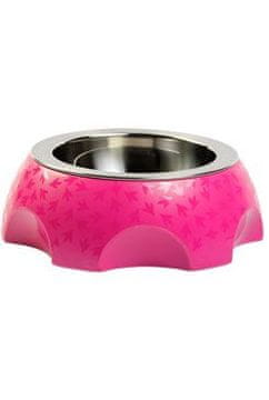 KIWI WALKER Pasja skleda iz nerjavečega jekla CHEESE 750ml roza Kiwi