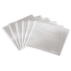 Hama zaščitni ovitek za CD/DVD, 100 kosov/paket, prozoren