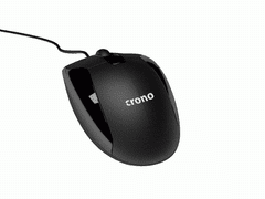 Crono CM645- optična miška, črna, USB